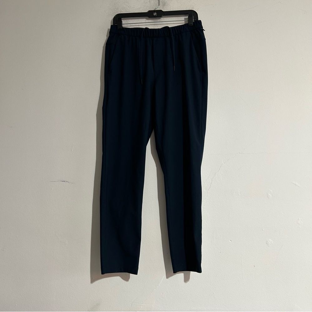 Lululemon ABC Warpstreme Slim-Fit Pull-On Pant Regular Navy Size Medium